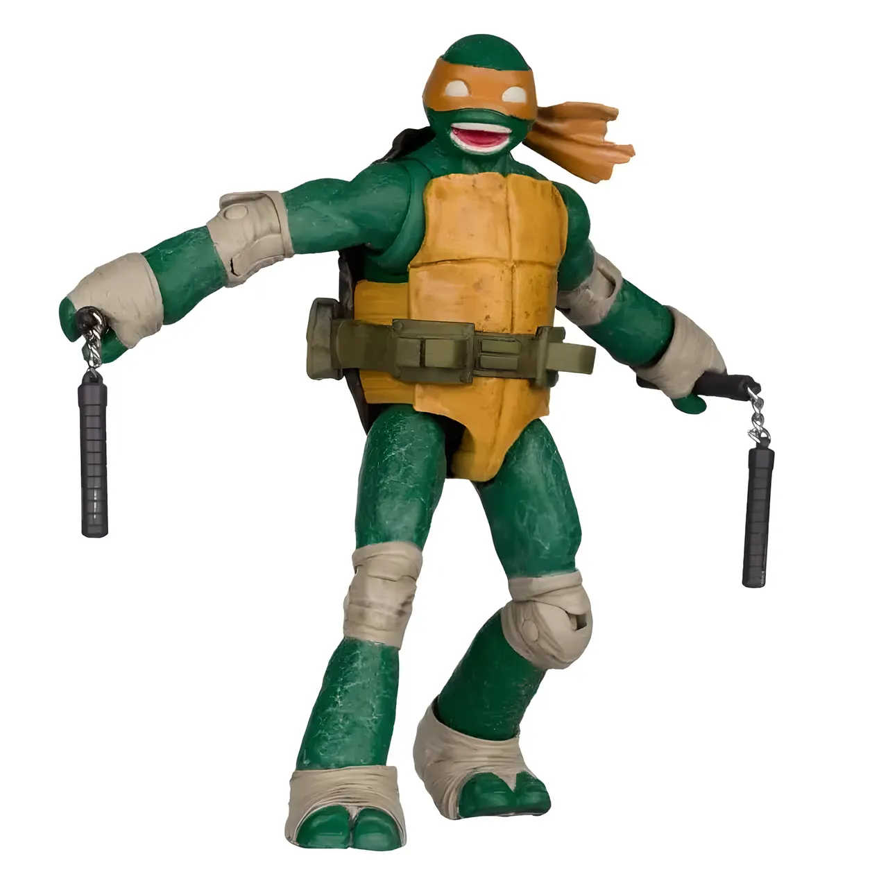 McFarlane Toys Michelangelo Page Punchers Action Figure with Comic - Image 3