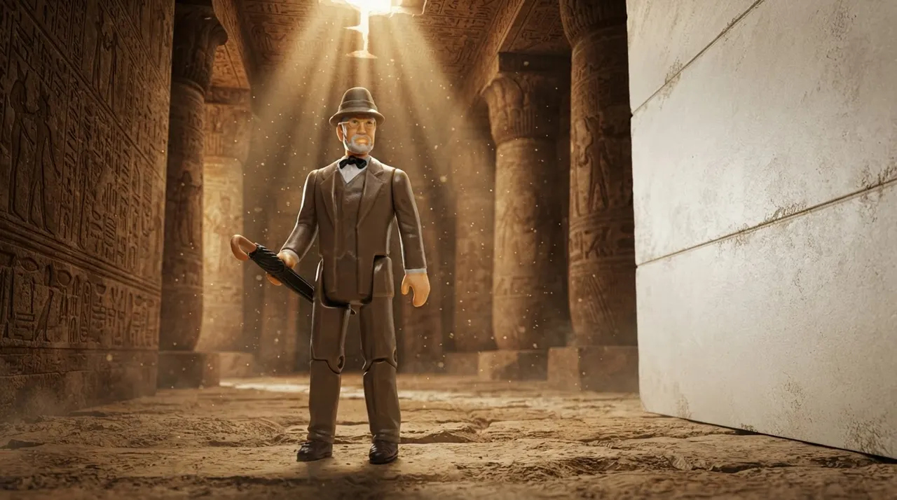 Hasbro Indiana Jones Dr. Henry Jones Sr. 3.75" Action Figure - Image 9