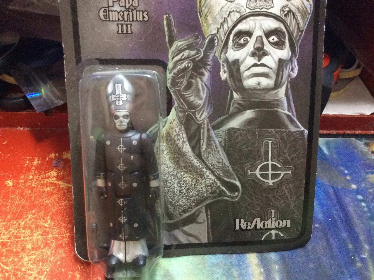 Super7 Papa Emeritus III Ghost Argento – ReReaction Collectible - Image 2