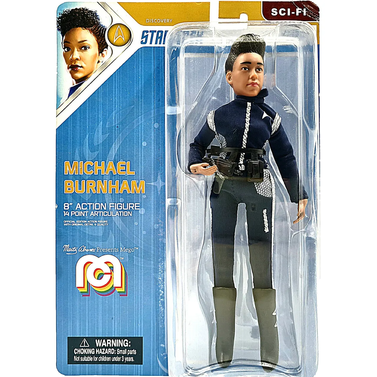 Mego Toys Michael Burnham 8" Retro Action Figure – Star Trek Discovery - Image 4