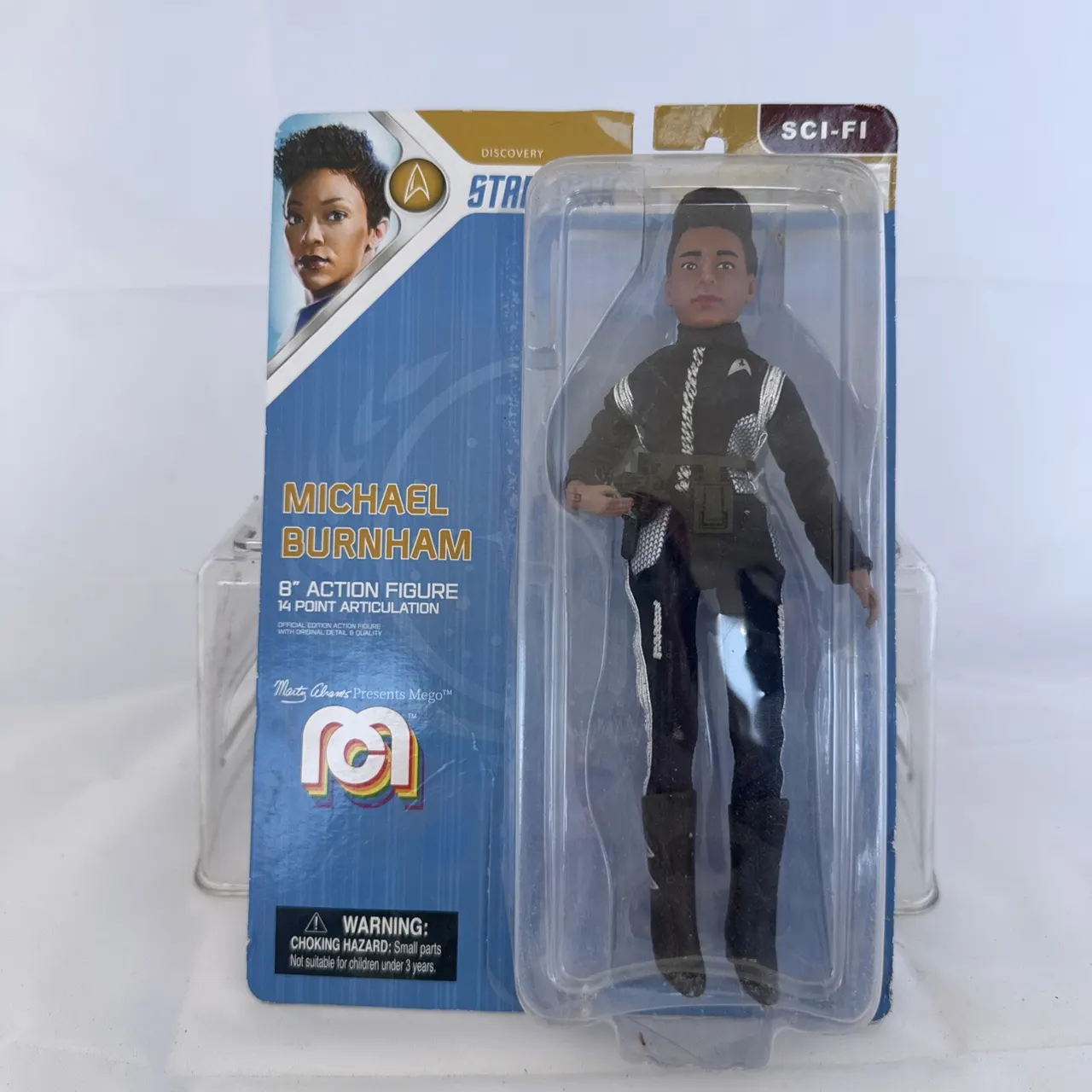 Mego Toys Michael Burnham 8" Retro Action Figure – Star Trek Discovery - Image 1