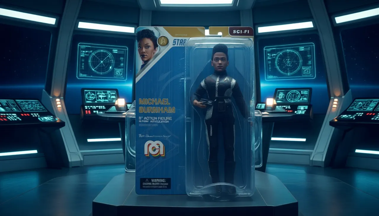 Mego Toys Michael Burnham 8" Retro Action Figure – Star Trek Discovery - Image 9