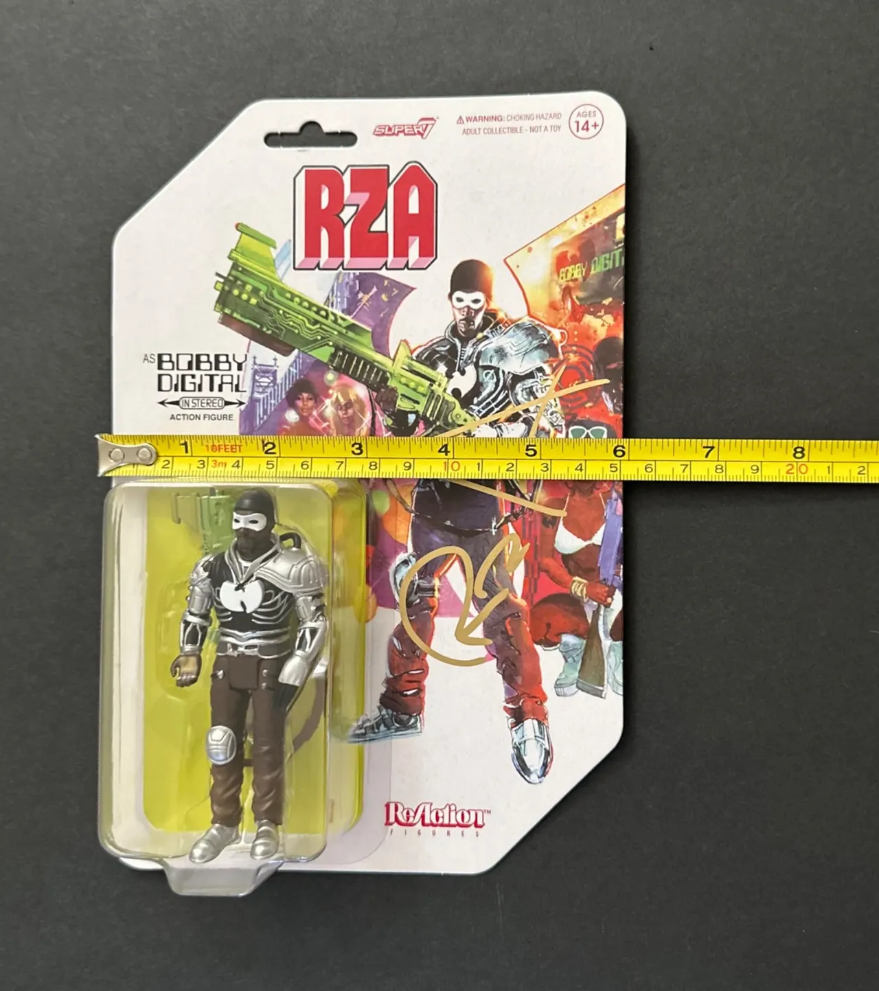 Super7 RZA Bobby Digital ReAction Wave 1 Figura Coleccionable - Image 5