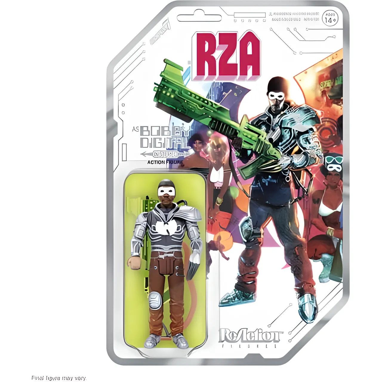 Super7 RZA Bobby Digital ReAction Wave 1 Figura Coleccionable - Image 3
