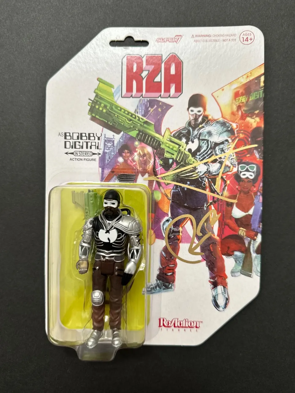 Super7 RZA Bobby Digital ReAction Wave 1 Figura Coleccionable - Image 6