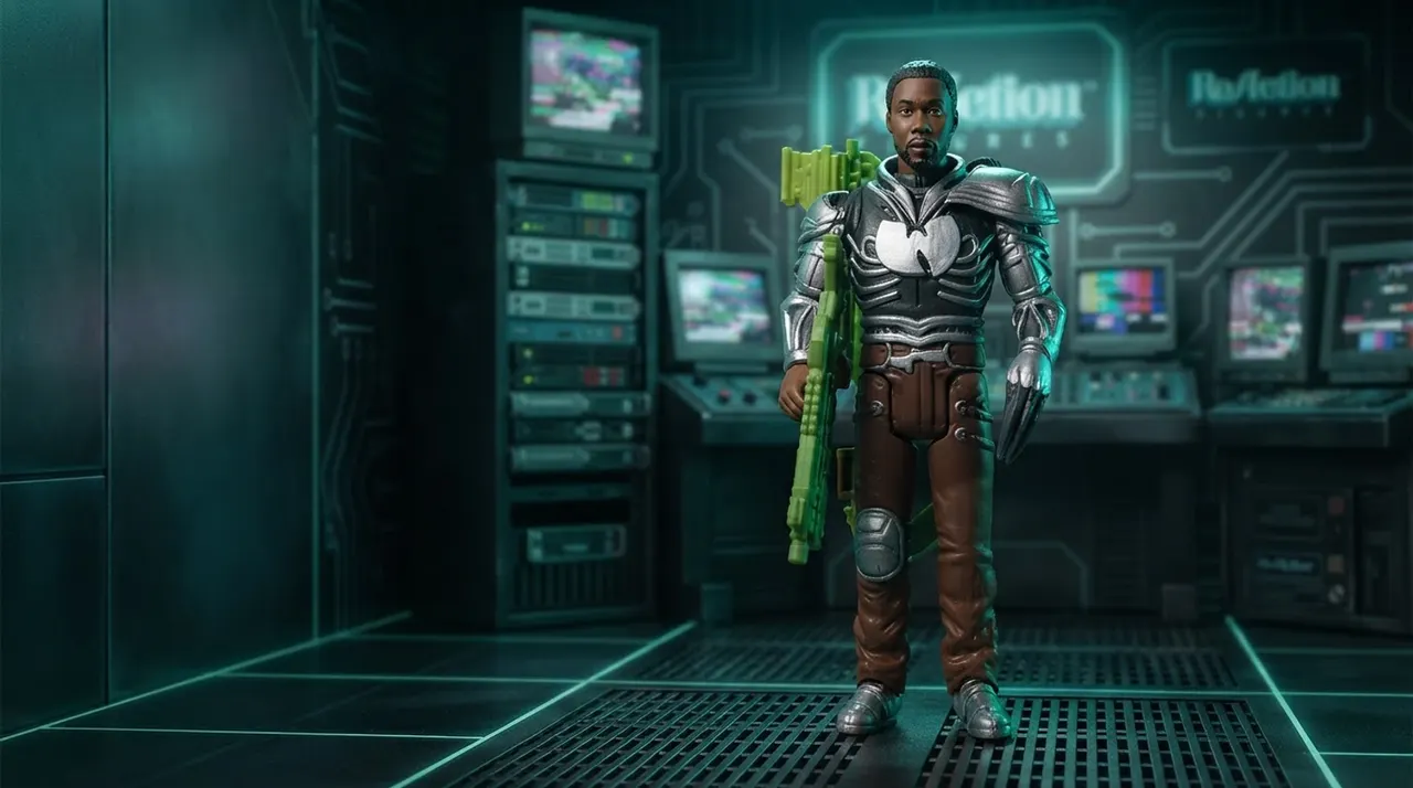 Super7 RZA Bobby Digital ReAction Wave 1 Collectible Figure - Image 8