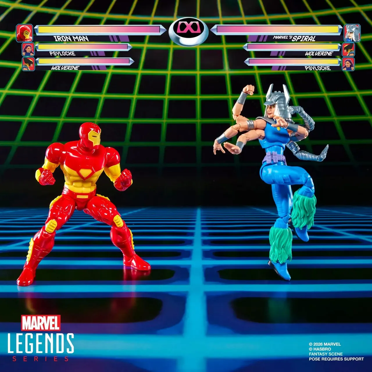 Hasbro Marvel Legends 2-Pack Iron Man & Spiral 15 cm - Image 6