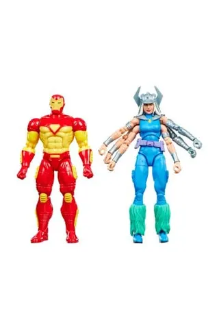 Hasbro Marvel Legends 2-Pack Iron Man y Spiral 15 cm