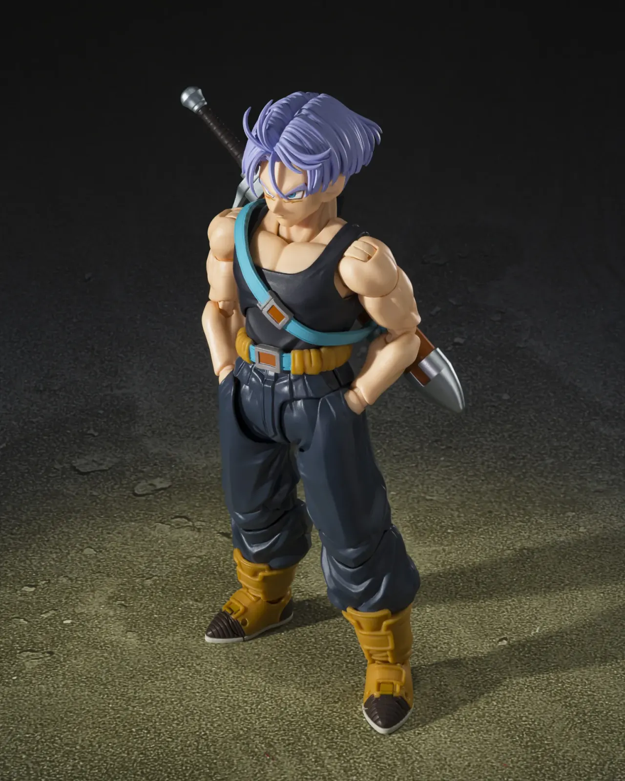 Bandai Spirits DBZ S.H.Figuarts Future Trunks Group Base Ver.B 14cm - Image 3