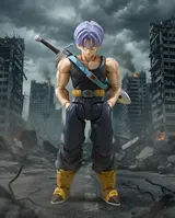 Bandai Spirits DBZ S.H.Figuarts Future Trunks Group Base Ver.B 14cm - Thumbnail 6