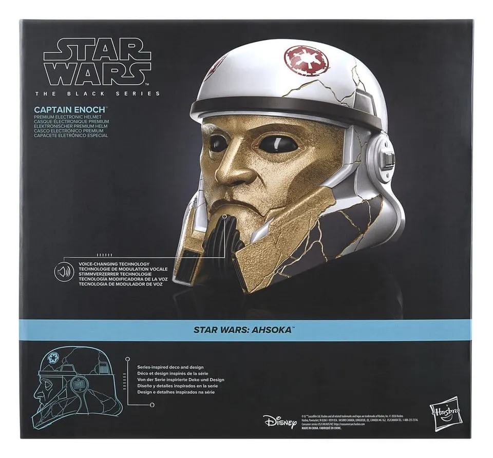 Hasbro Star Wars Black Series Captain Enoch (Ahsoka) 1:1 Helmet - Image 5