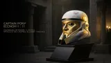 Hasbro Star Wars Black Series Captain Enoch (Ahsoka) 1:1 Helmet - Thumbnail 7