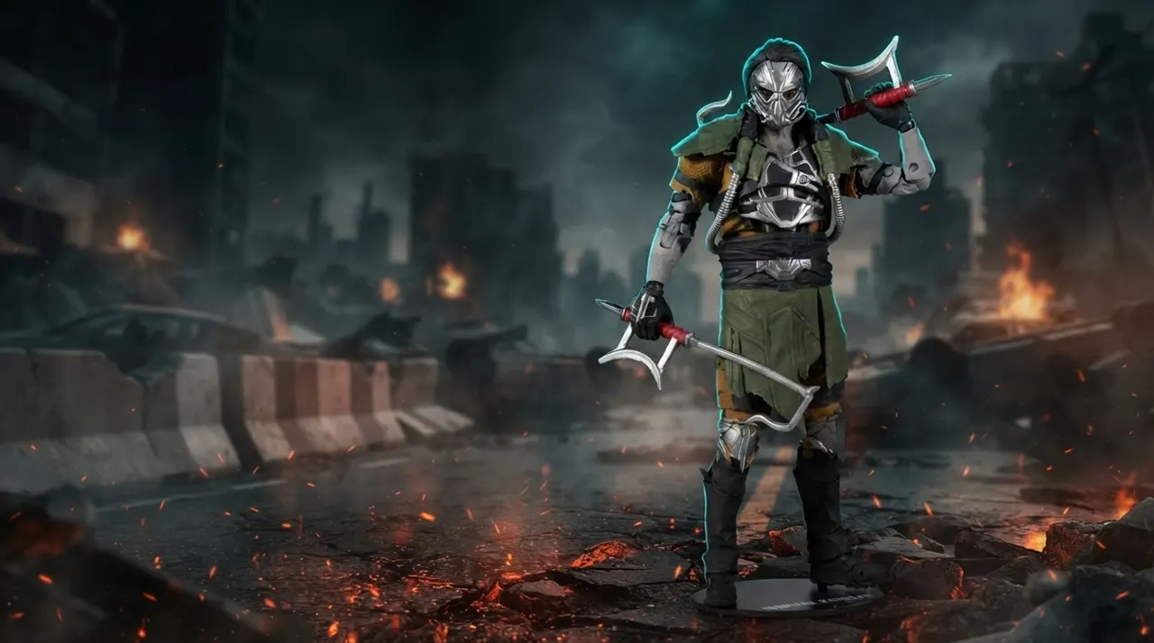 Mortal Kombat 7 Action Figure WV6 – Kabal by McFarlane Toys - Image 8