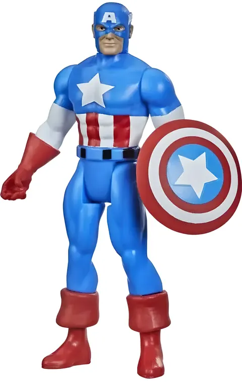 Hasbro Marvel Legends Retro Collection Captain America 3.75" Figure