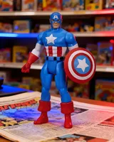 Hasbro Marvel Legends Retro Collection Captain America 3.75" Figure - Thumbnail 4
