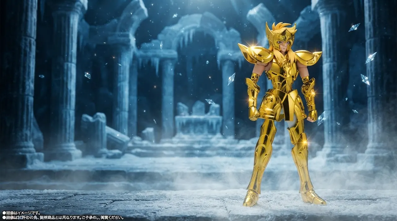 Bandai Spirits Hyoga Aquarius Gold Saint Action Figure Myth Cloth EX - Image 6