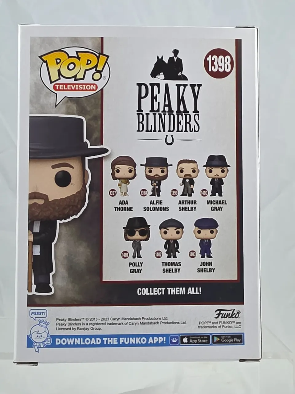 Funko Pop! TV Alfie Solomons – Peaky Blinders Vinyl Figure - Image 4
