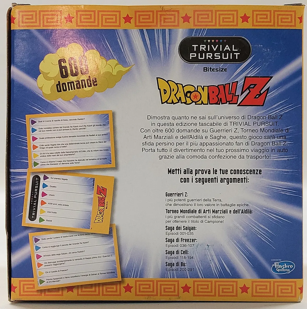 Winning Moves Dragon Ball Z Trivial Pursuit Bite Size - EBOND ZA-001105 - Image 2