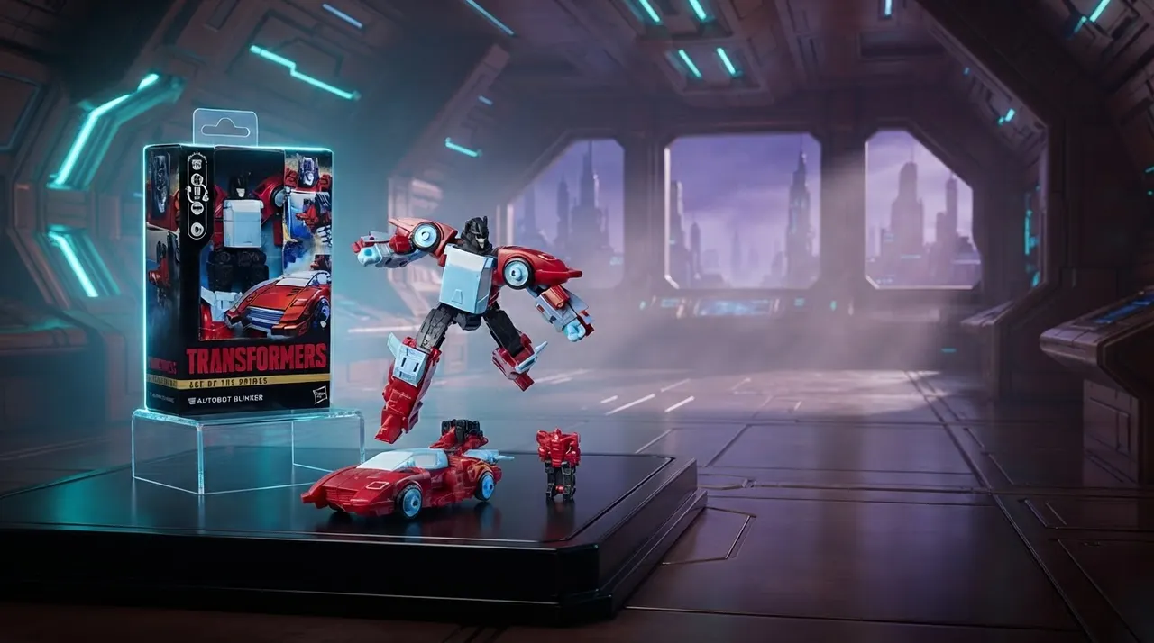 Hasbro Transformers Age of the Primes Deluxe Class Blanker Figure - Image 5
