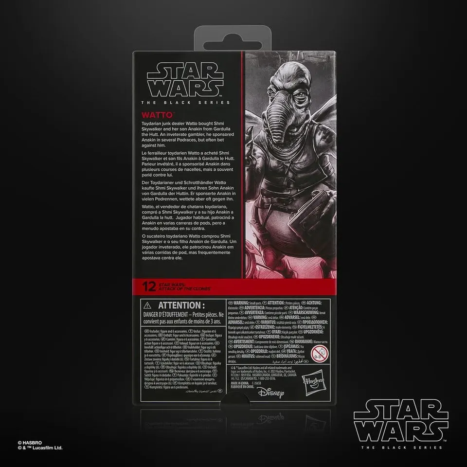 Hasbro Star Wars Black Series Watto 6" Figurilla de acción - Image 10