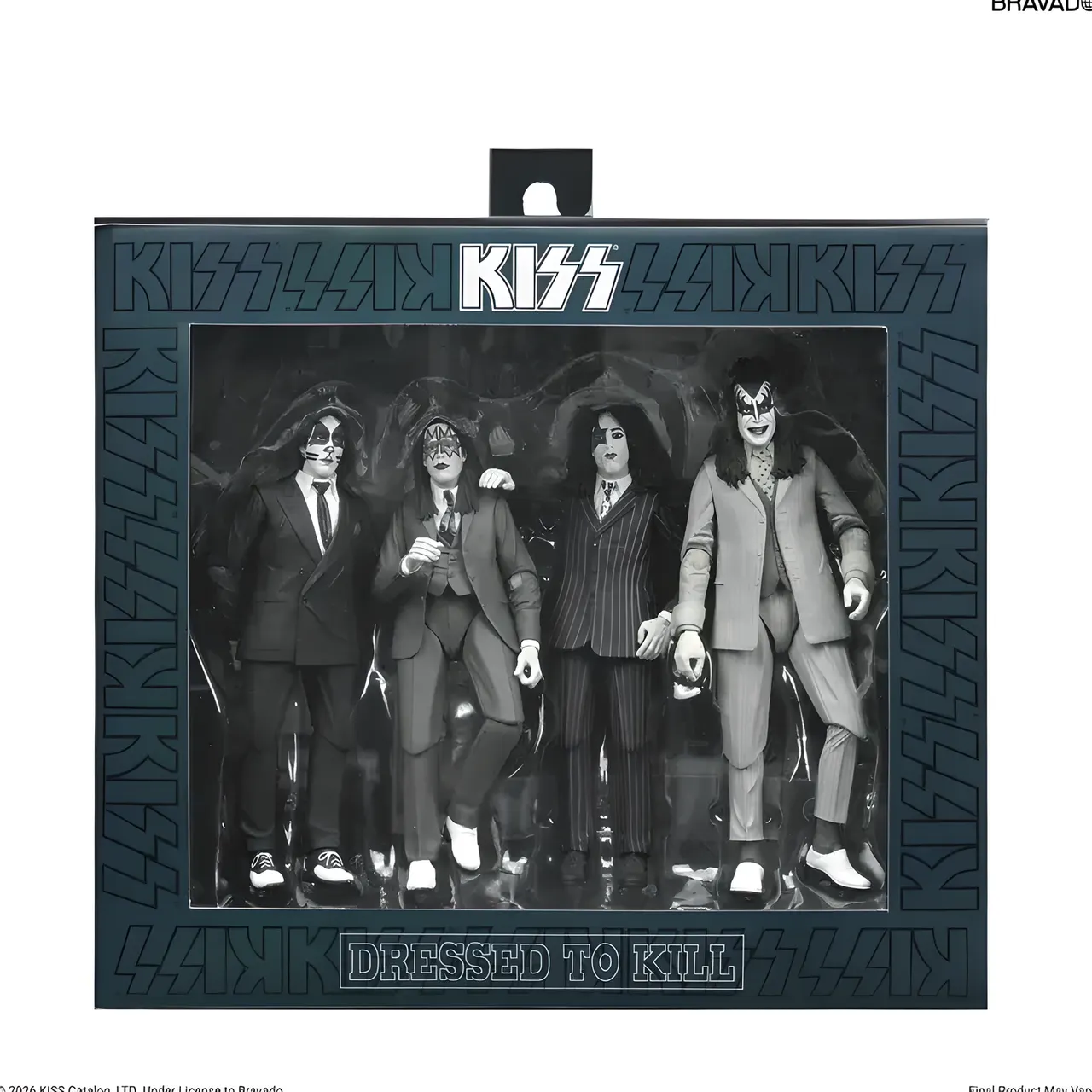NECA KISS Dressed to Kill 4-Pack Action Figures – 7‑inch - Image 6