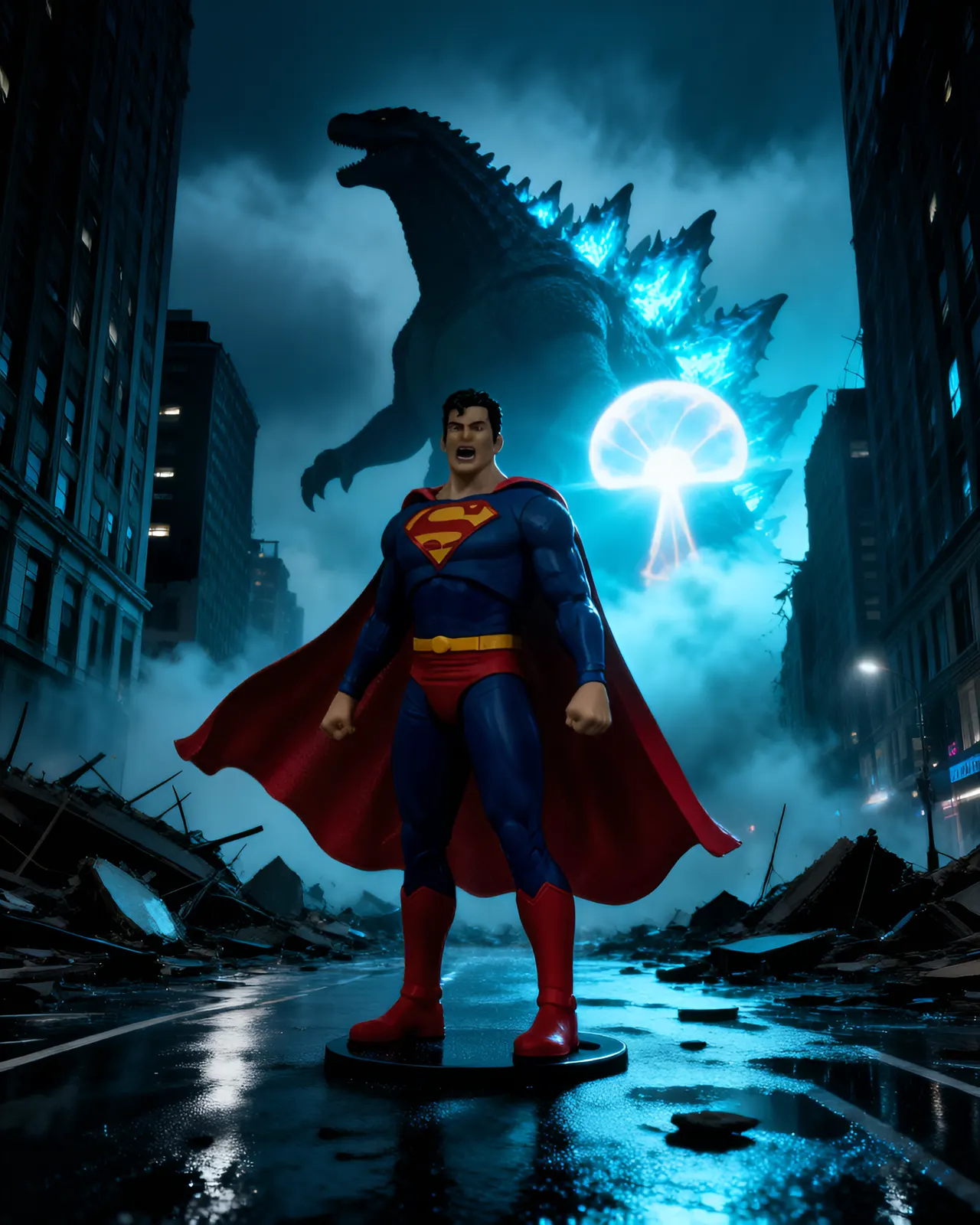 McFarlane Toys DC Multiverse Superman vs Godzilla & Kong 2-Pack - Image 11