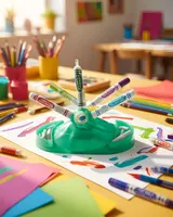 Crayola Marker Mixer Art Kit – 50+ Pieces, Beginner Child Set (Model 747460) - Thumbnail 4