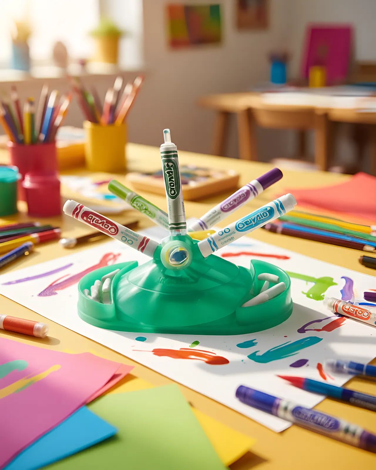 Crayola Marker Mixer Art Kit – 50+ Pieces, Beginner Child Set (Model 747460) - Image 4