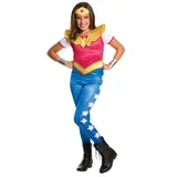 Rubies II Kids Wonder Woman Costume – Classic DC Hero Outfit - Thumbnail 1