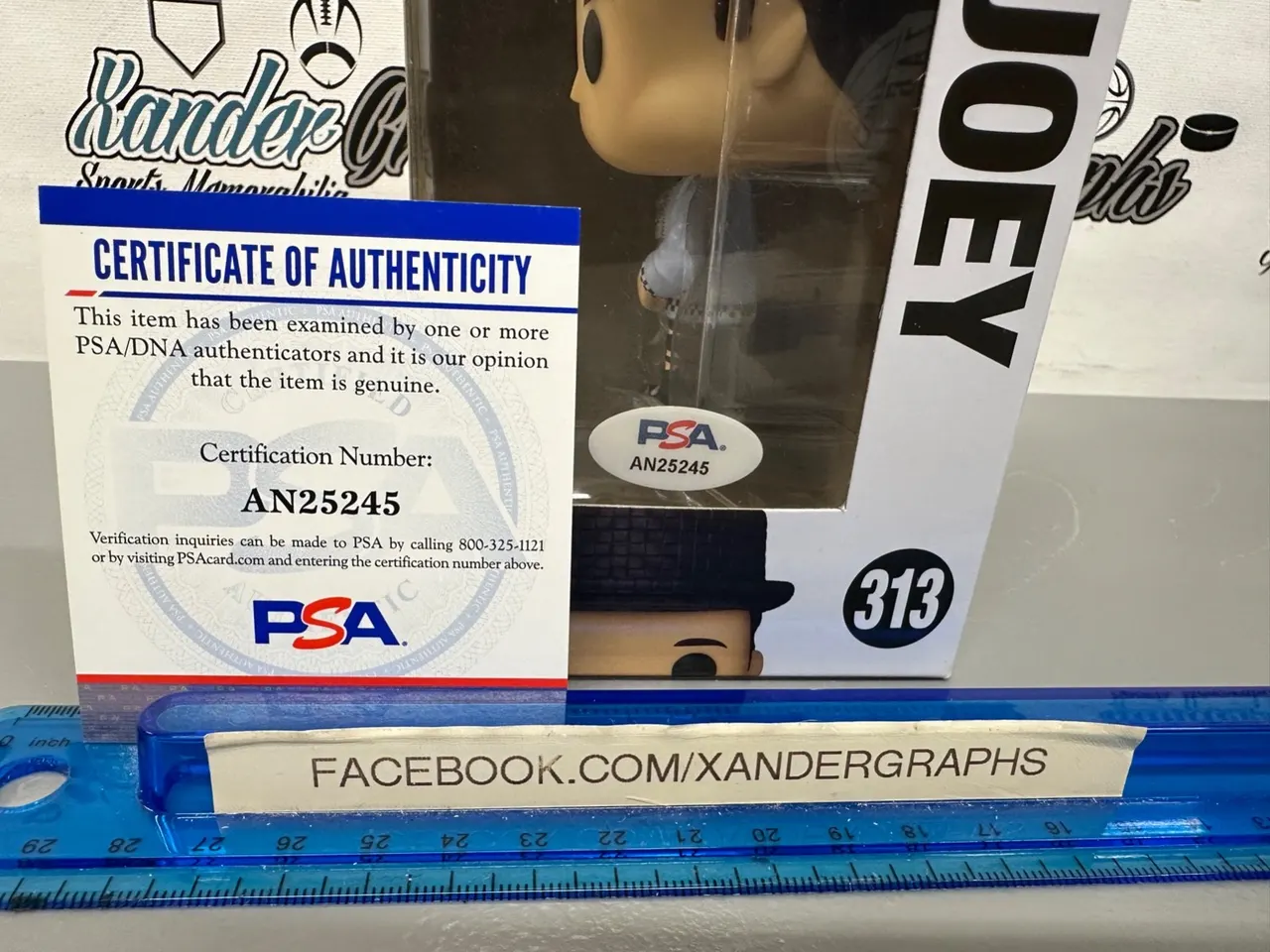 Funko Pop! Joey McIntyre #313 NKOTB Signed Autograph Vinyl Figure - Image 1