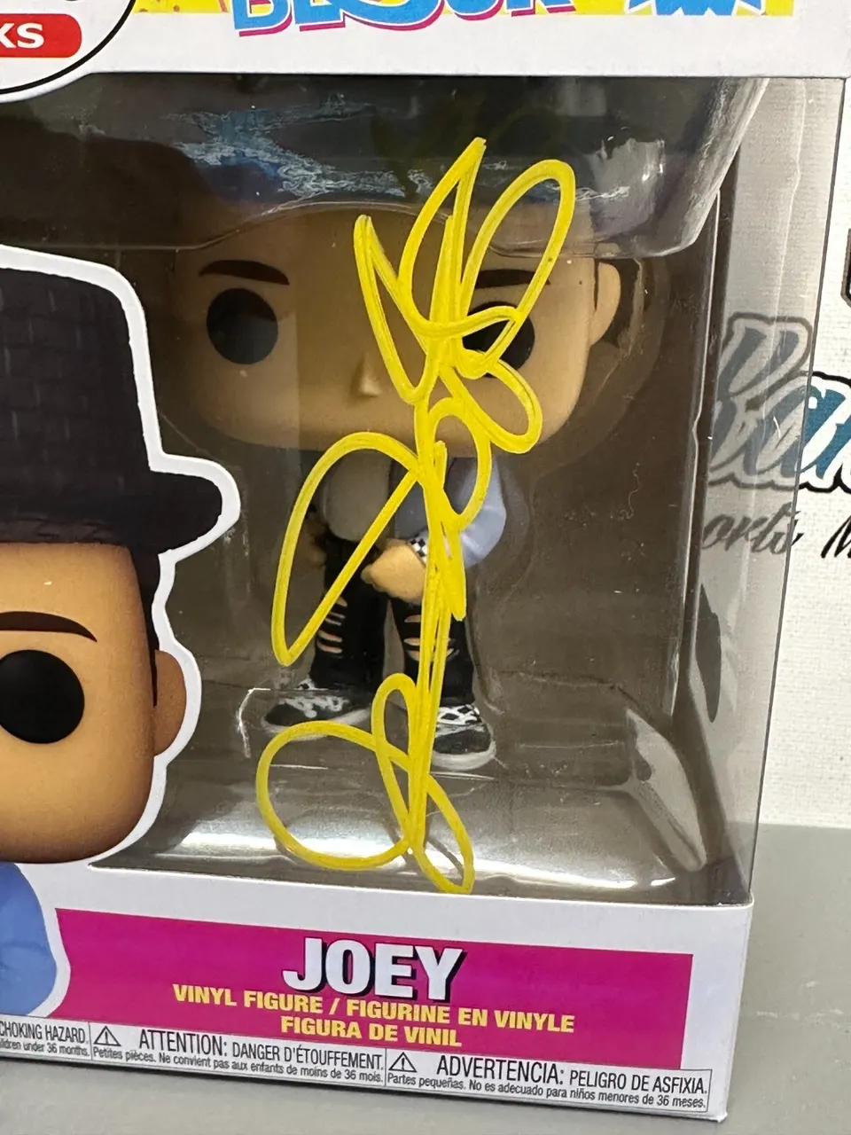 Funko Pop! Joey McIntyre #313 NKOTB Signed Autograph Vinyl Figure - Image 2