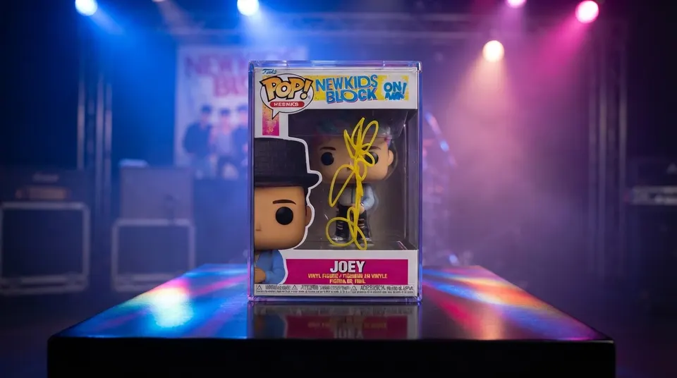 Funko Pop! Joey McIntyre #313 NKOTB Signed Autograph Vinyl Figure