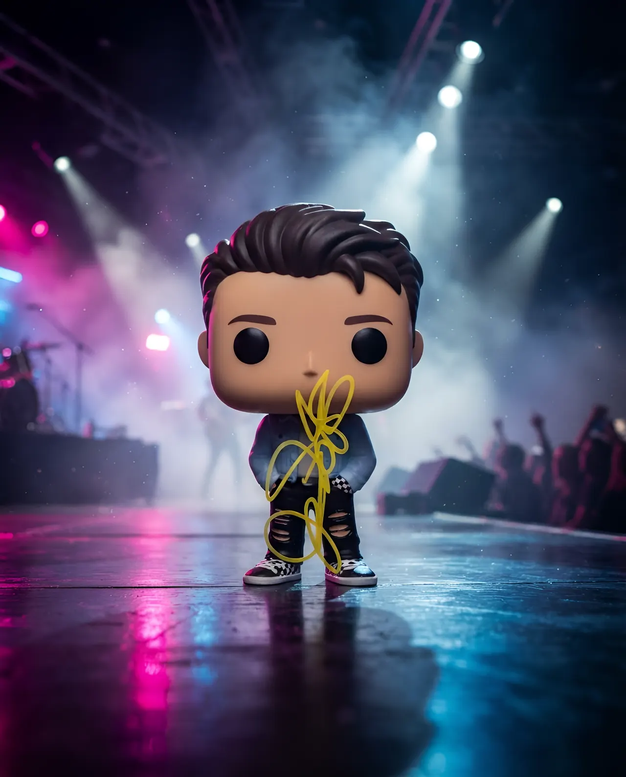 Funko Pop! Joey McIntyre #313 NKOTB Signed Autograph Vinyl Figure - Image 7