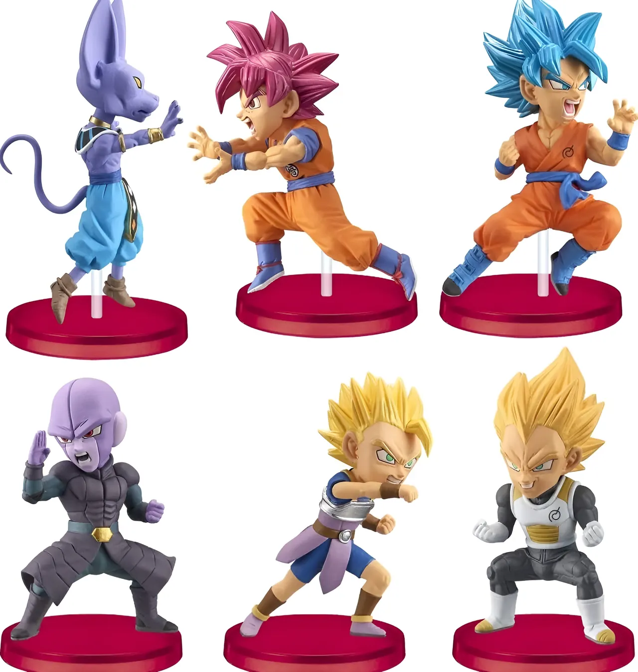 Banpresto Dragon Ball Super Goku Super Saiyan Blue 7cm – Battle of Saiyans - Image 1