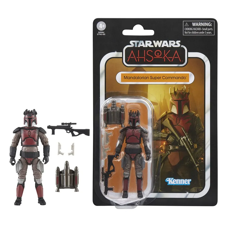 Hasbro Star Wars Vintage Ahsoka Tano – Mandalorian Commando 3.75" - Image 1