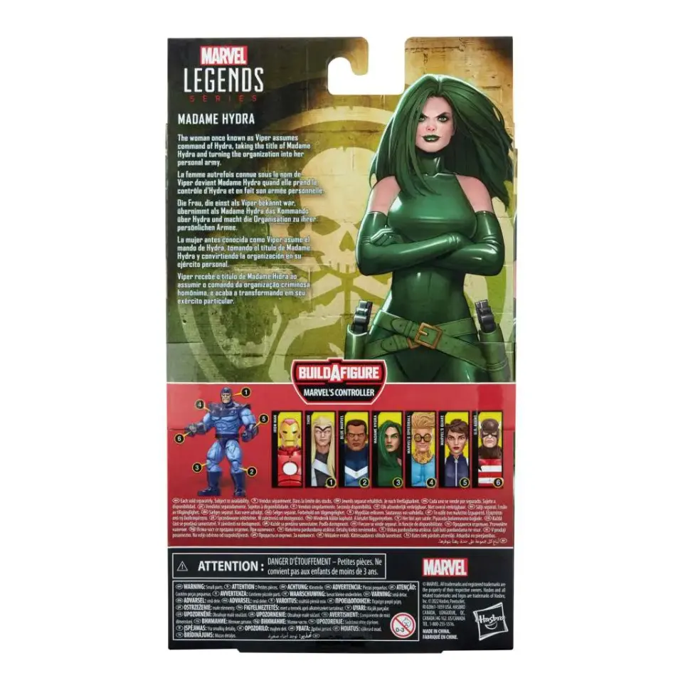 Hasbro Marvel Legends Madame Hydra Classic - Controller BAF Figure - Image 7