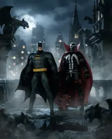 McFarlane Toys Batman & Spawn 2-Pack – DC Multiverse Gold Label - Thumbnail 9