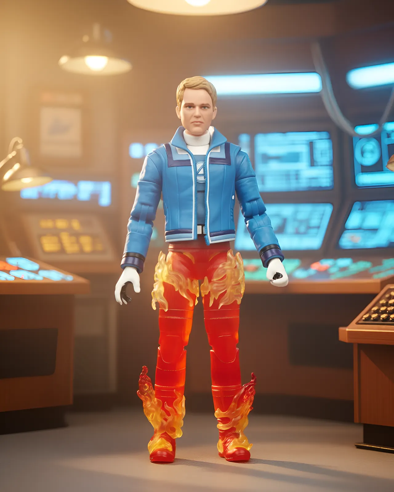 Hasbro Marvel Legends 2-Pack Invisible Woman & Human Torch 6" - Image 14