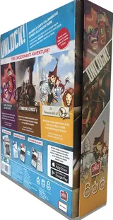 Asmodee Unlock! Secret Adventures – Italian Escape Room Board Game - Thumbnail 4