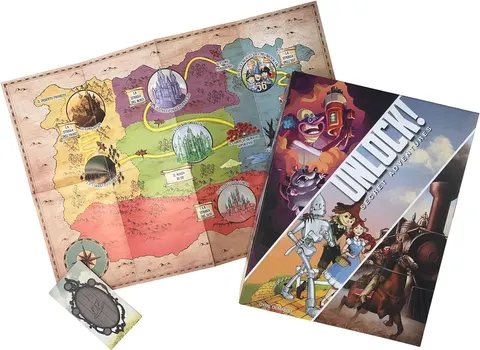Asmodee Unlock! Secret Adventures – Italian Escape Room Board Game