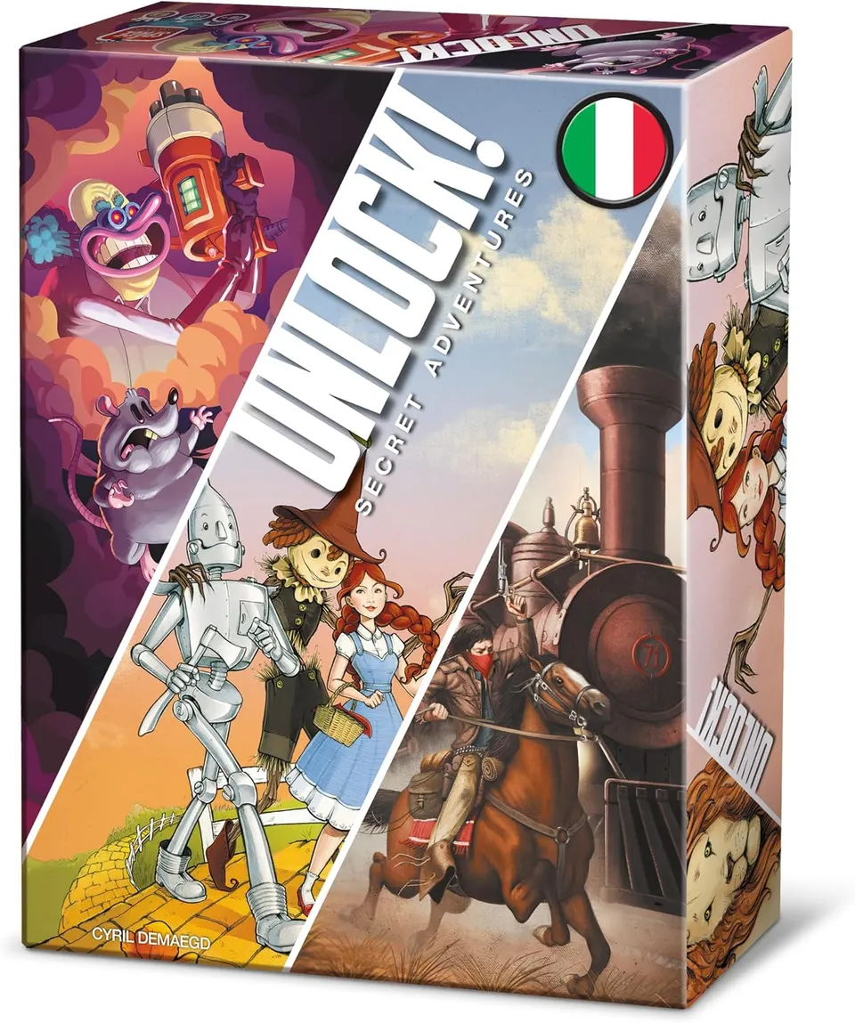 Asmodee Unlock! Secret Adventures – Italian Escape Room Board Game - Image 3