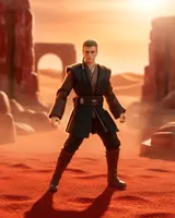 Star Wars Black Series Anakin Skywalker Padawan 6" Figurine articulée - Thumbnail 14