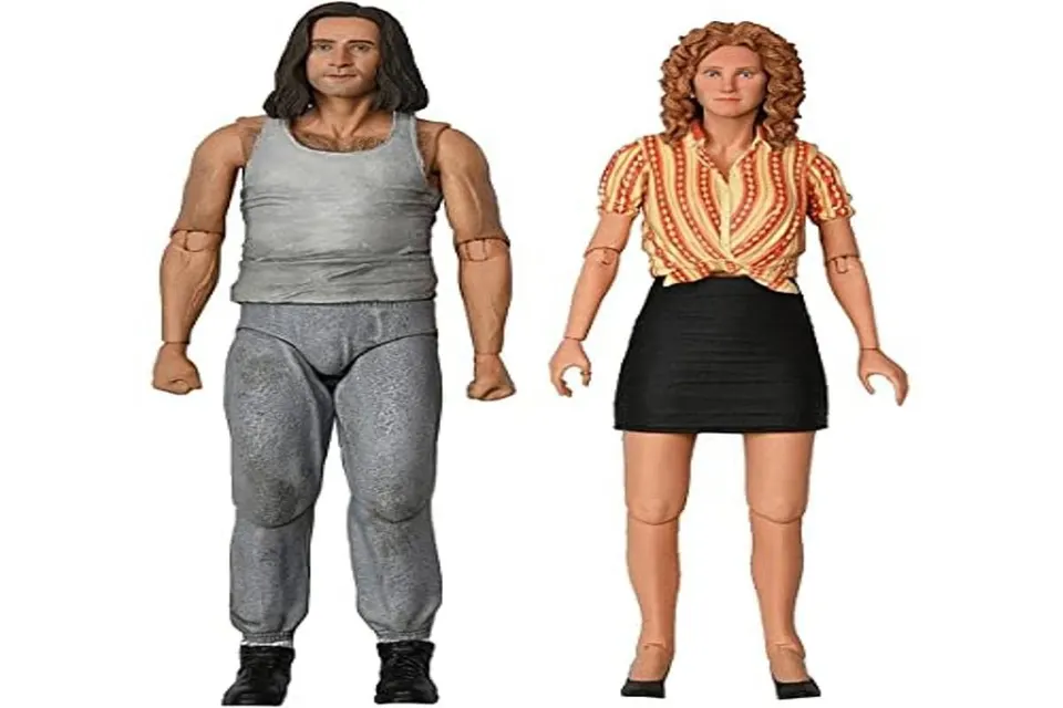 NECA Teenage Mutant Ninja Turtles 1990 Movie 7" April O'Neil & Casey Jones 2-Pack Action Figures - Image 5