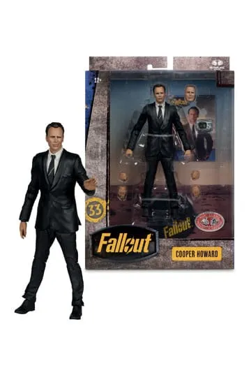McFarlane Toys Fallout Cooper Howard Red Platinum 7" Deluxe Figure - Image 2