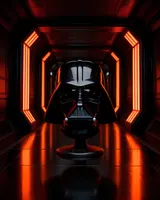 Star Wars Black Series Darth Vader Mini Helmet – 6" Display - Thumbnail 5
