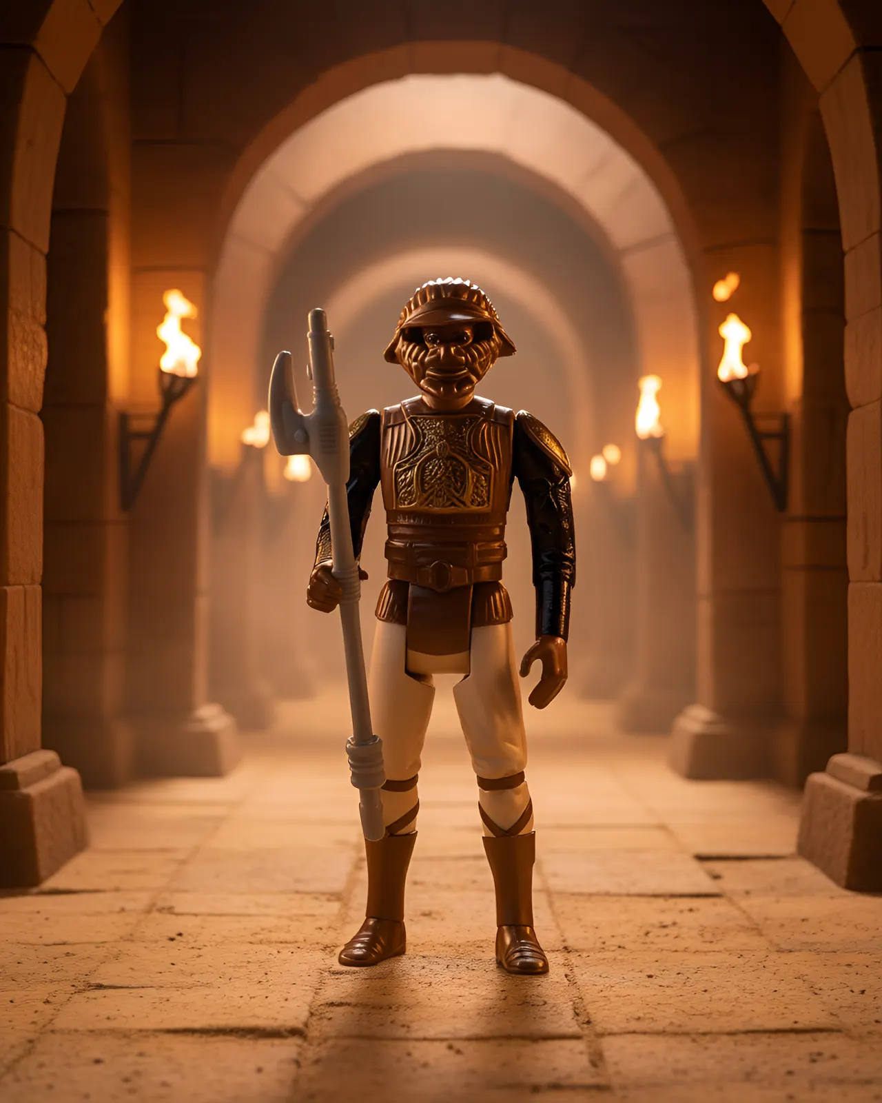 Hasbro Star Wars Black Series 40th 6" Lando Calrissian Skiff Guard - Image 5