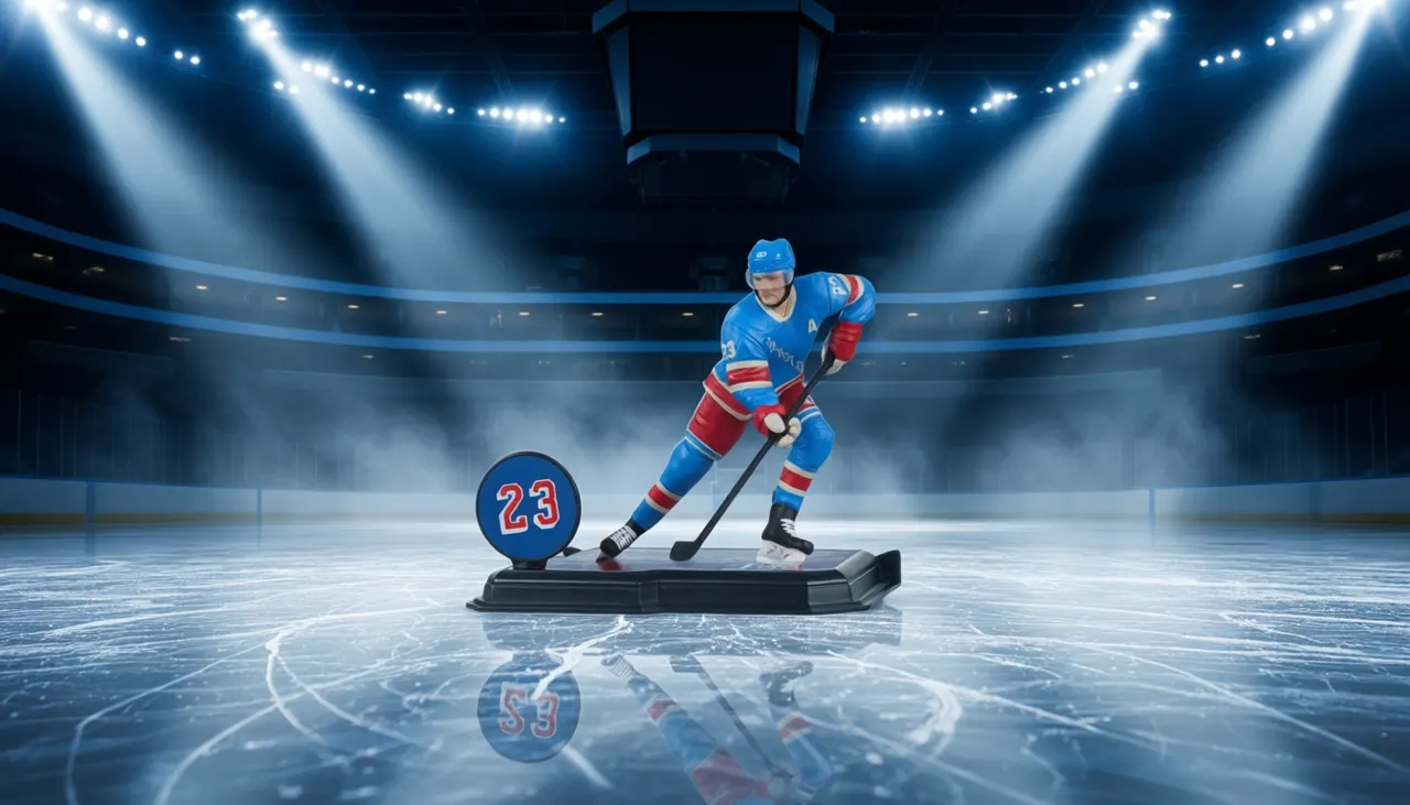 McFarlane SportsPicks Adam Fox 7" Rangers Centennial Figure - Image 11
