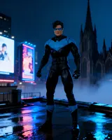 McFarlane Toys Nightwing Page Punchers #81 7" Action Figure + Comic - Thumbnail 8