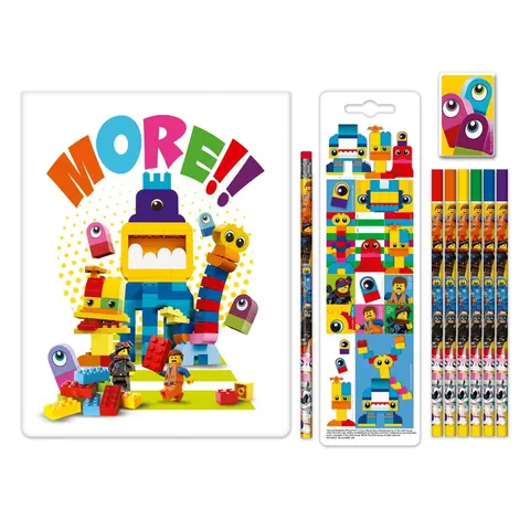 LEGO Emmet Brickowski DUPLO Stationery Set – The LEGO Movie 2