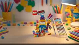 LEGO Emmet Brickowski DUPLO Stationery Set – The LEGO Movie 2 - Thumbnail 2